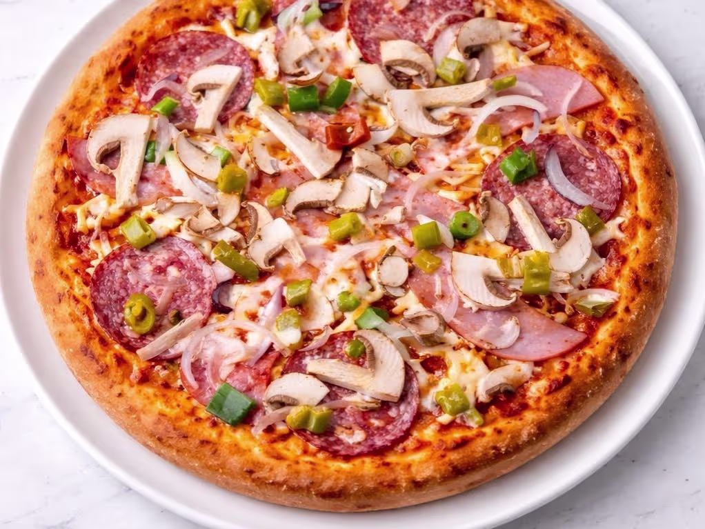Gemischte Pizza (scharf)