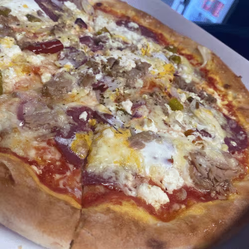 Pizza Spezial (scharf)
