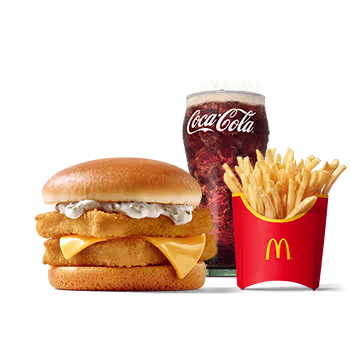 Doppel Filet-o-Fish McMenü