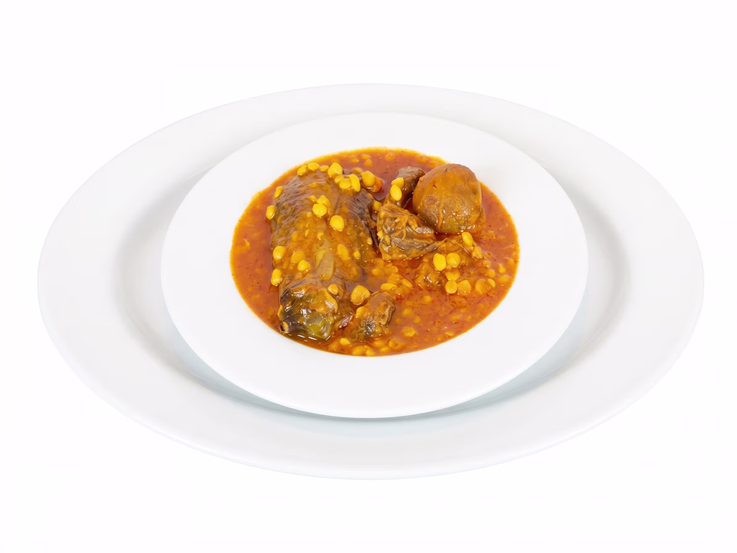Basmatireis Mit Gheime Bademdjan
