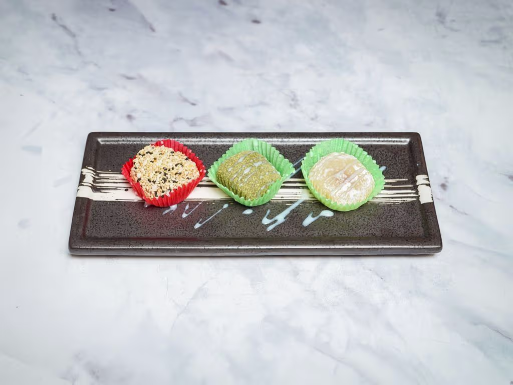 Kalt mochi matcha rote bohnen schwarzer sesam 3.5 pc