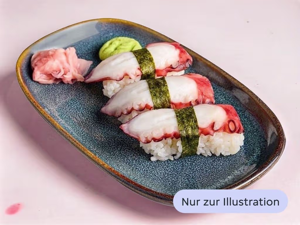 Nigiri sushi ika 2 stück