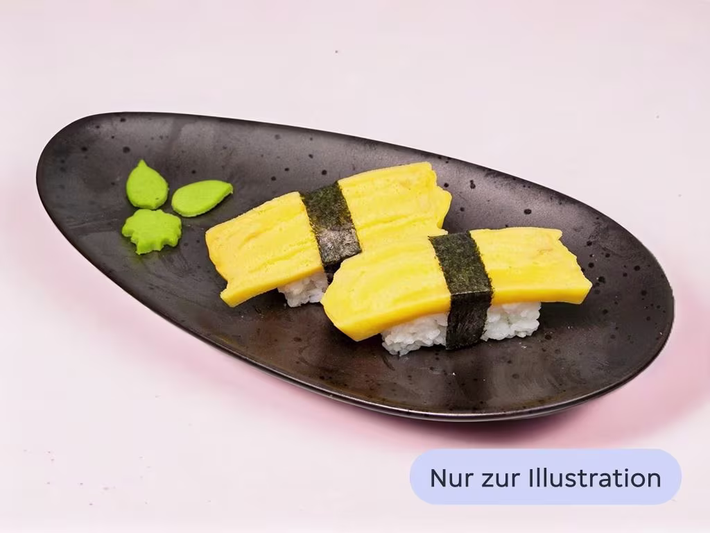Nigiri sushi tomago 2 stück