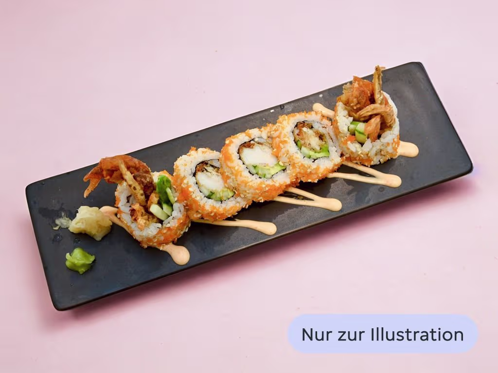 Hoso maki tempura 6 stk