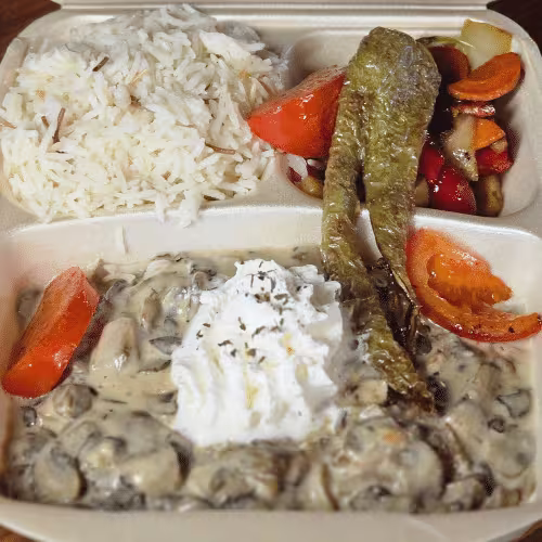Champignonschnitzel