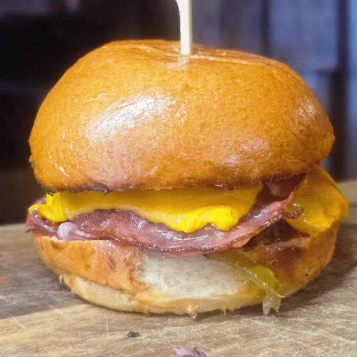 Covid 19 Burger (sehr scharf)