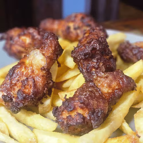 Chicken Wings (6 Stück) scharf