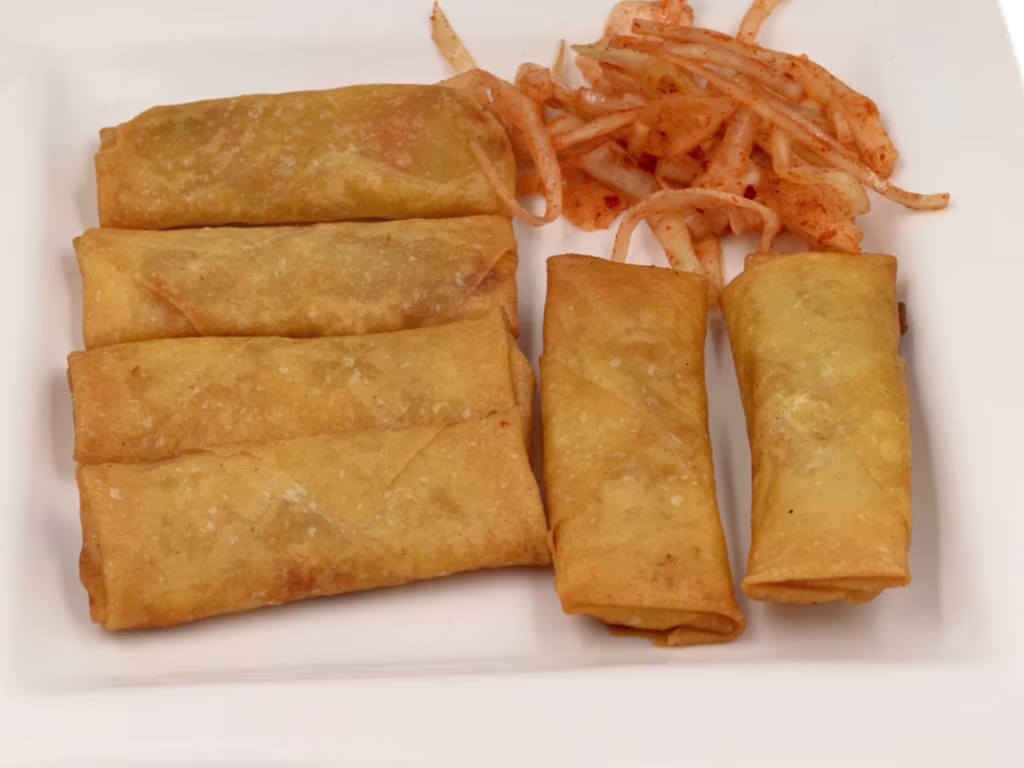 Mini-Frühlingsrollen (6 Stück)