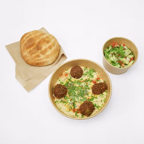 Hummus Falafel Vegan