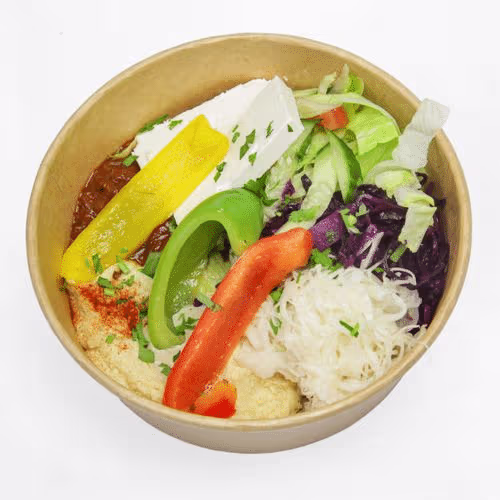 Hummus Grillgemüse Vegan