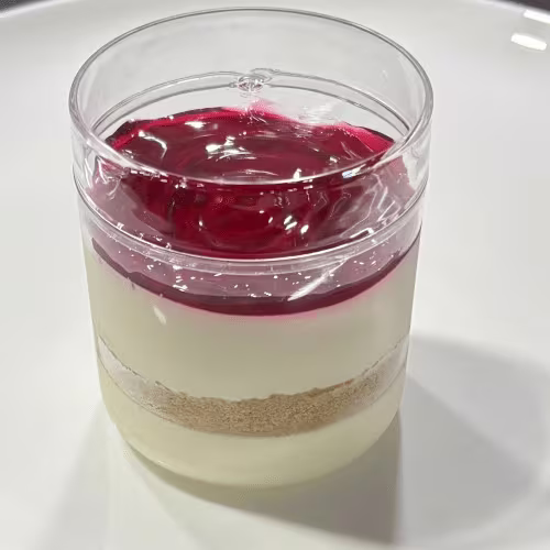 Himbeer Cheesecake Cup