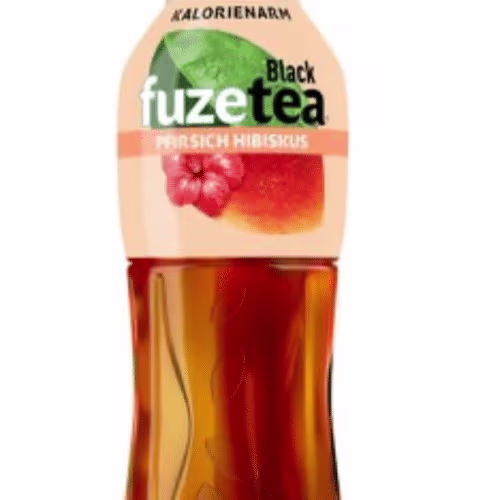 Fuse Tea Black Peach Hibuskus 0,5l