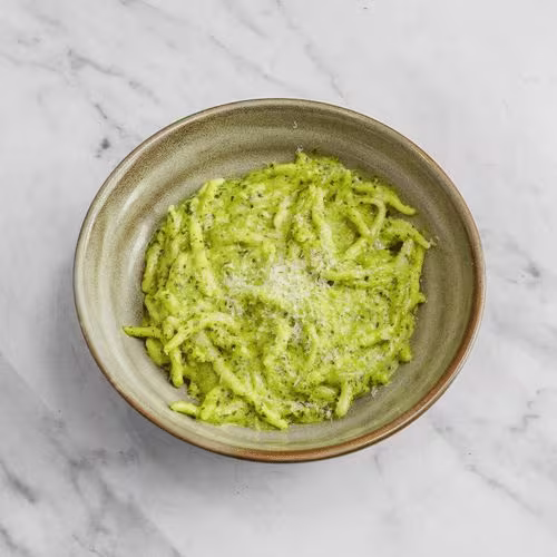 Pizza Bianca Pesto (vegetarisch)