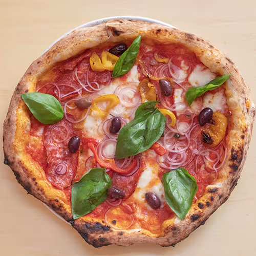 Pizza la Calabrese (scharf)