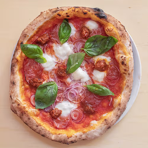 Pizza Diavolo (scharf)