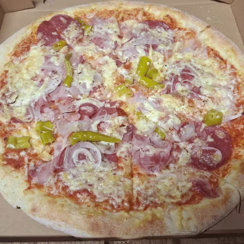 Pizza Diavolo (scharf)