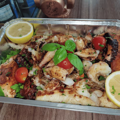 Griglia mista e frittura di pesce ( 2 Per.)