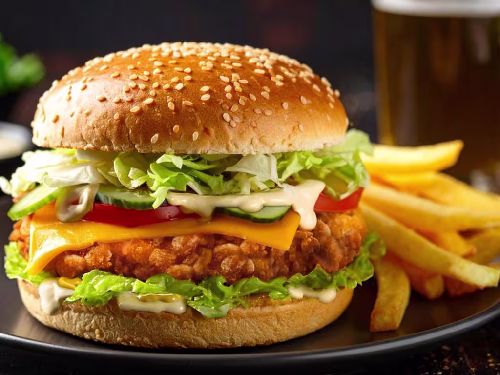 Crispy Chicken Burger XL