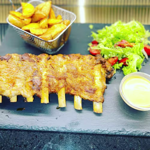 Spareribs vom Kalb (Honig BBQ)