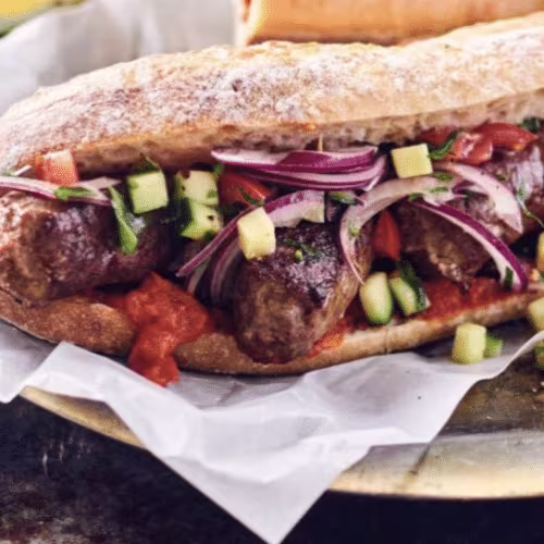 Cevapcici Sandwich Menü
