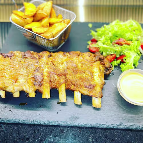 Spareribs vom Kalb (Scharf )