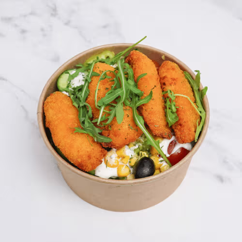Crispy Chicken Salat