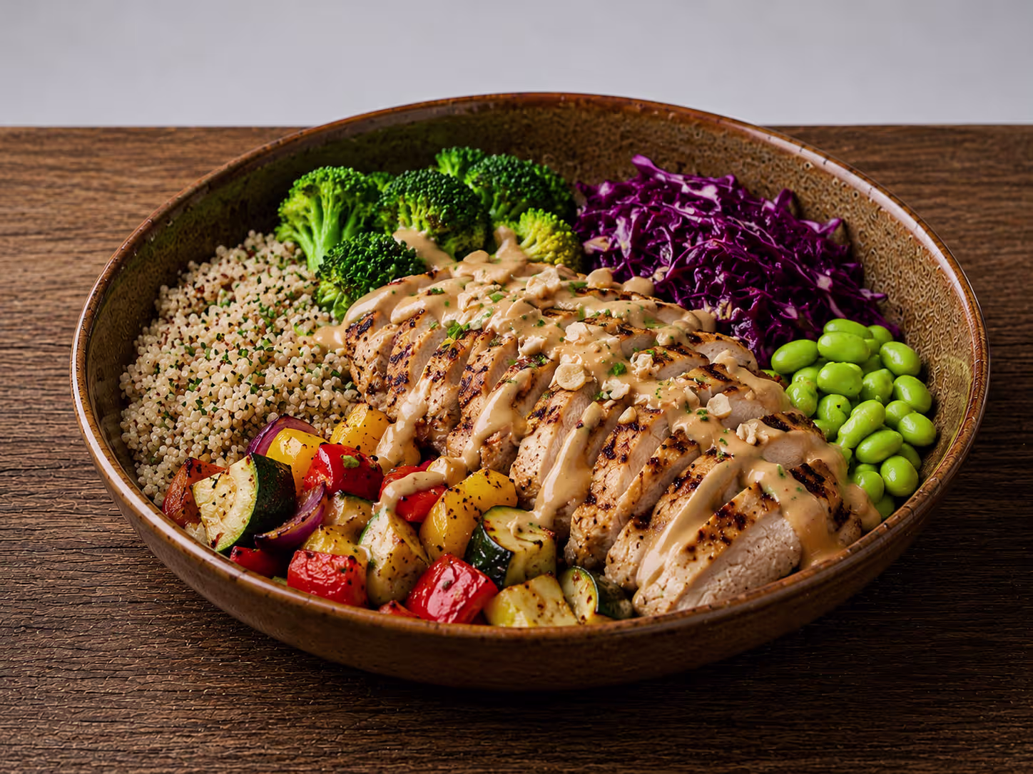 Golden Peanut Chicken Bowl - Standard