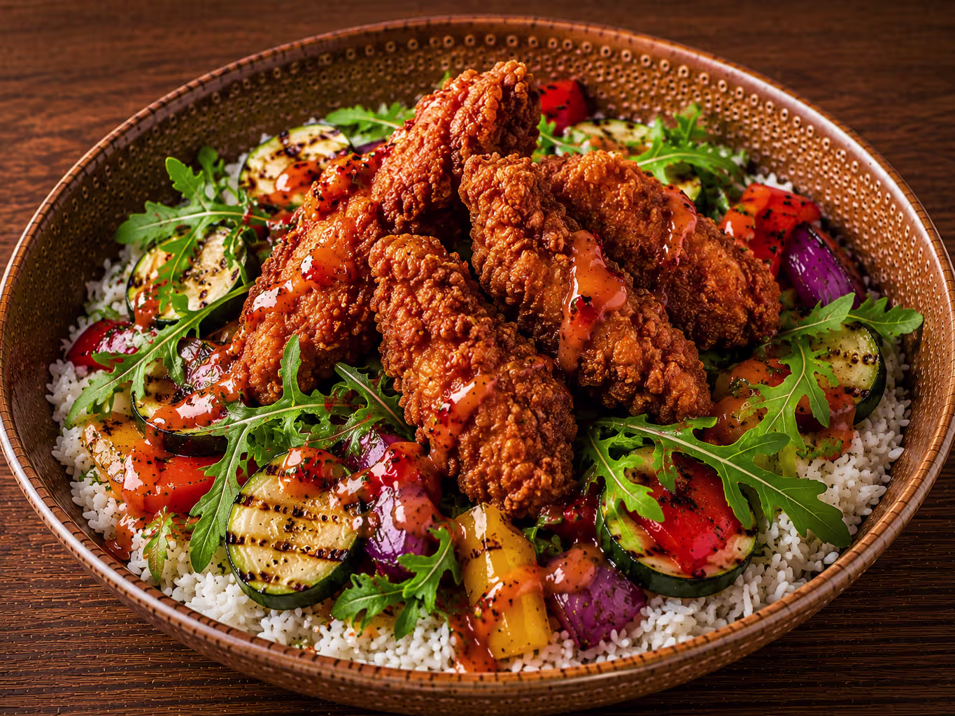 Fried Chicken Bowl