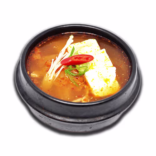 Kimchi Suppe (scharf)