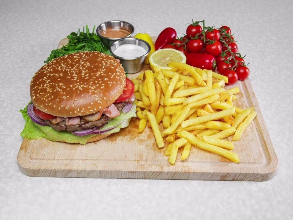 Chilli Burger  180g Rind Fleisch