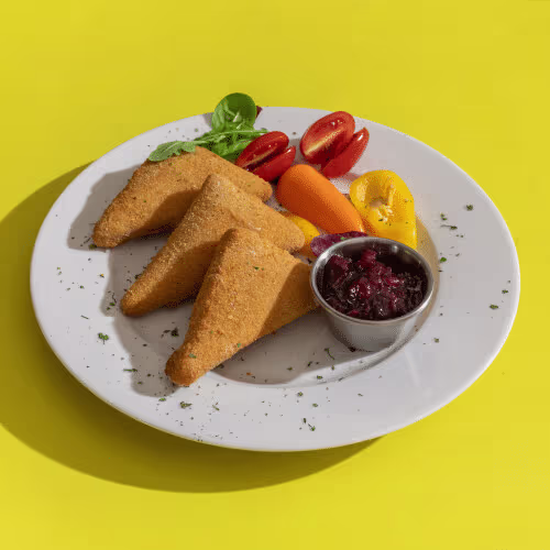 Gebackener Emmentaler