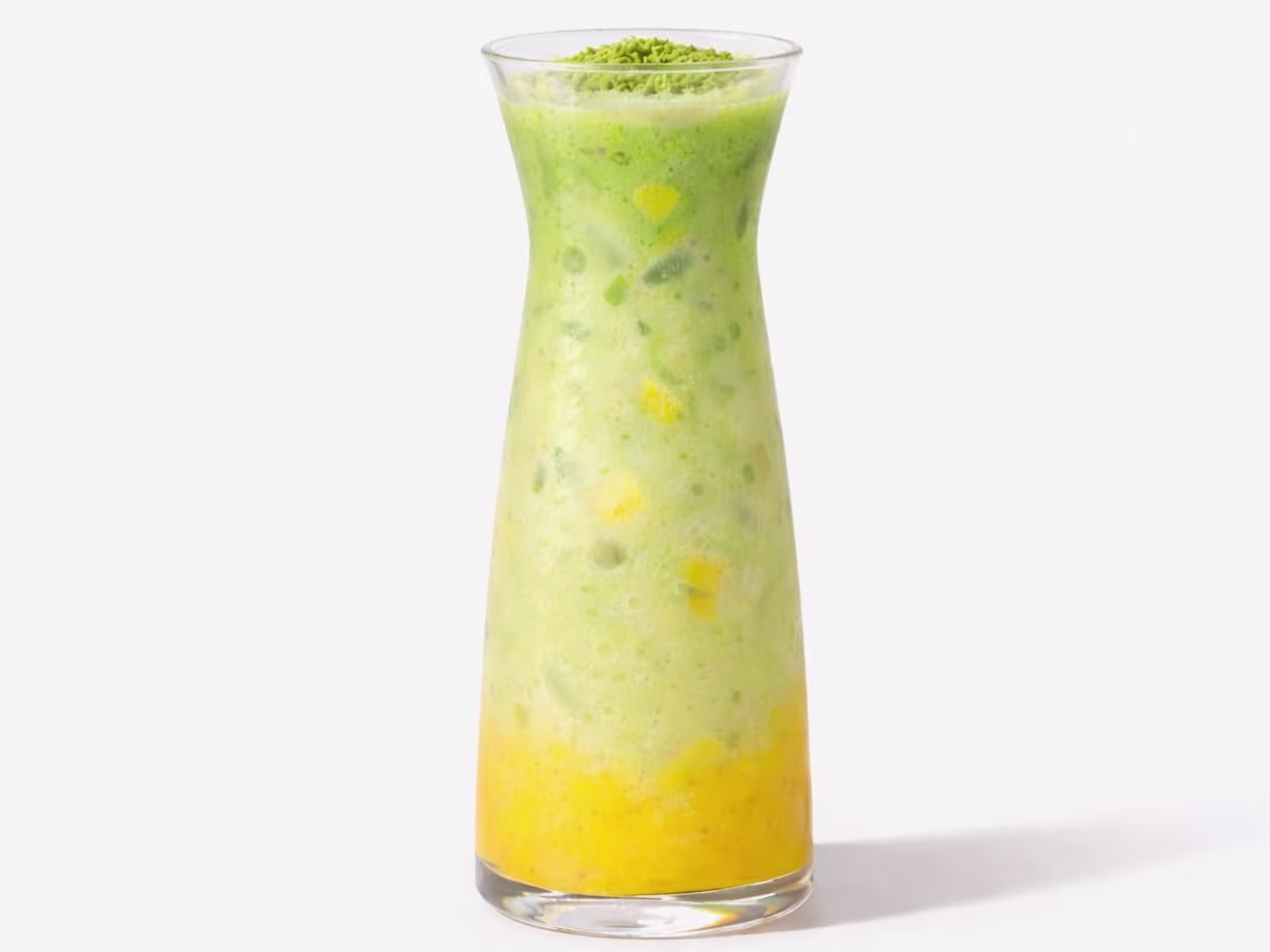 Iced Mango Matcha