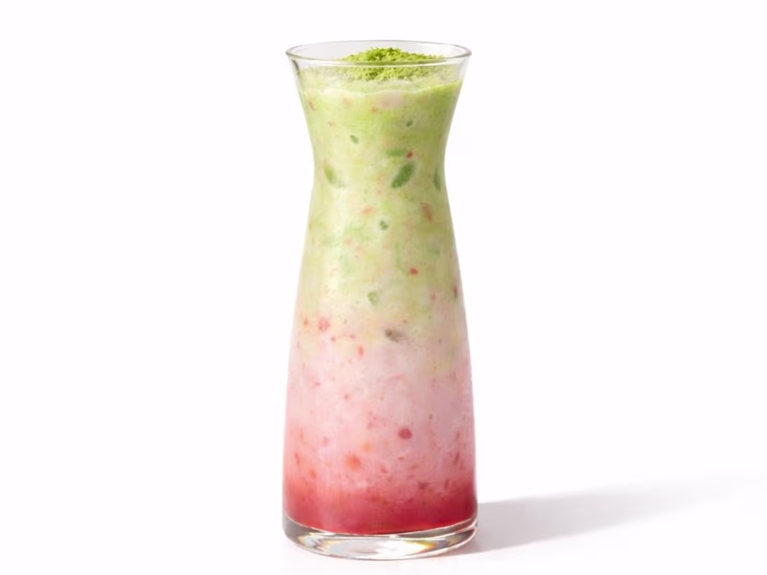 Iced Berry Matcha