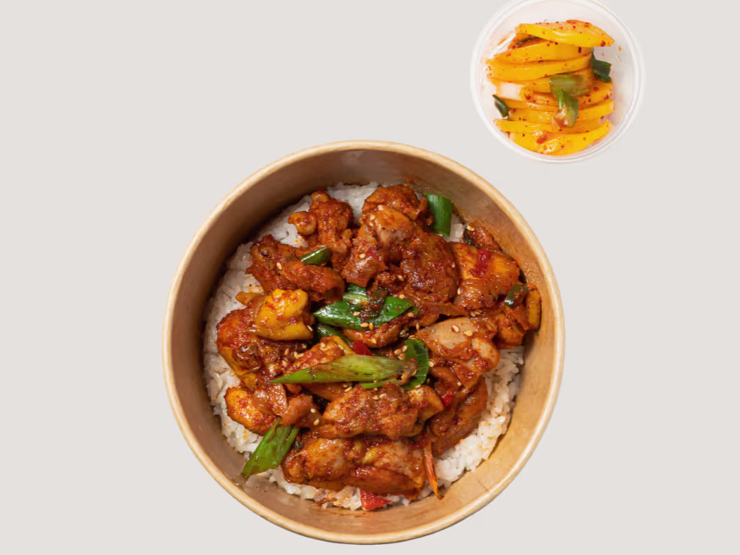 Spicy Dakgalbi Cupbab