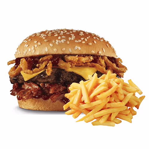 XL Röstzwiebel-Burger