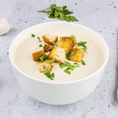 Knoblauchcremesuppe