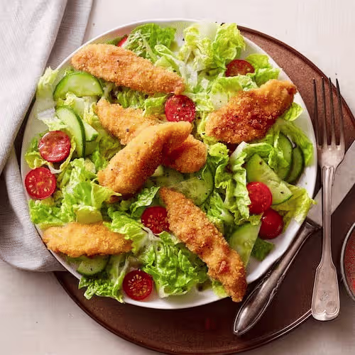 Backhendl-Salat