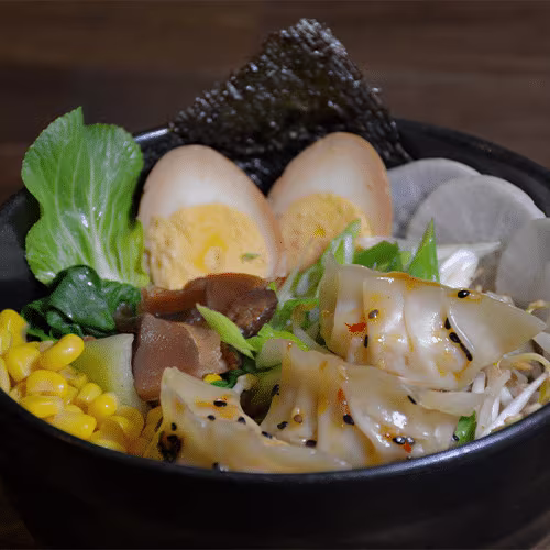 Shrimp Gyoza Ramen