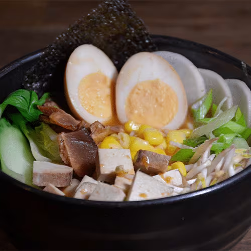 Vegetarischer Miso Ramen