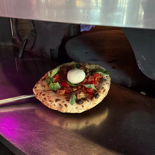 Foccacia Burrata e Pomodorini