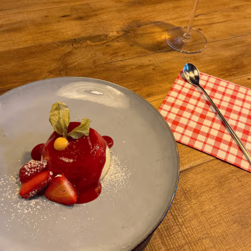 Panna Cotta fragola