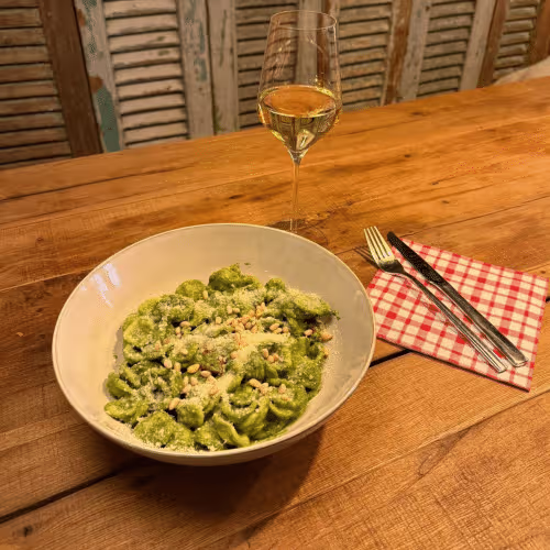 Orecchiette Pesto al Basilico