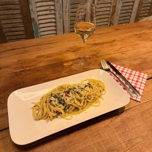 Spaghetti aglio e olio