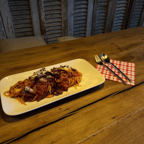 Spaghetti all'amatriciana