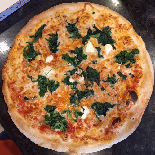 Pizza Spinat