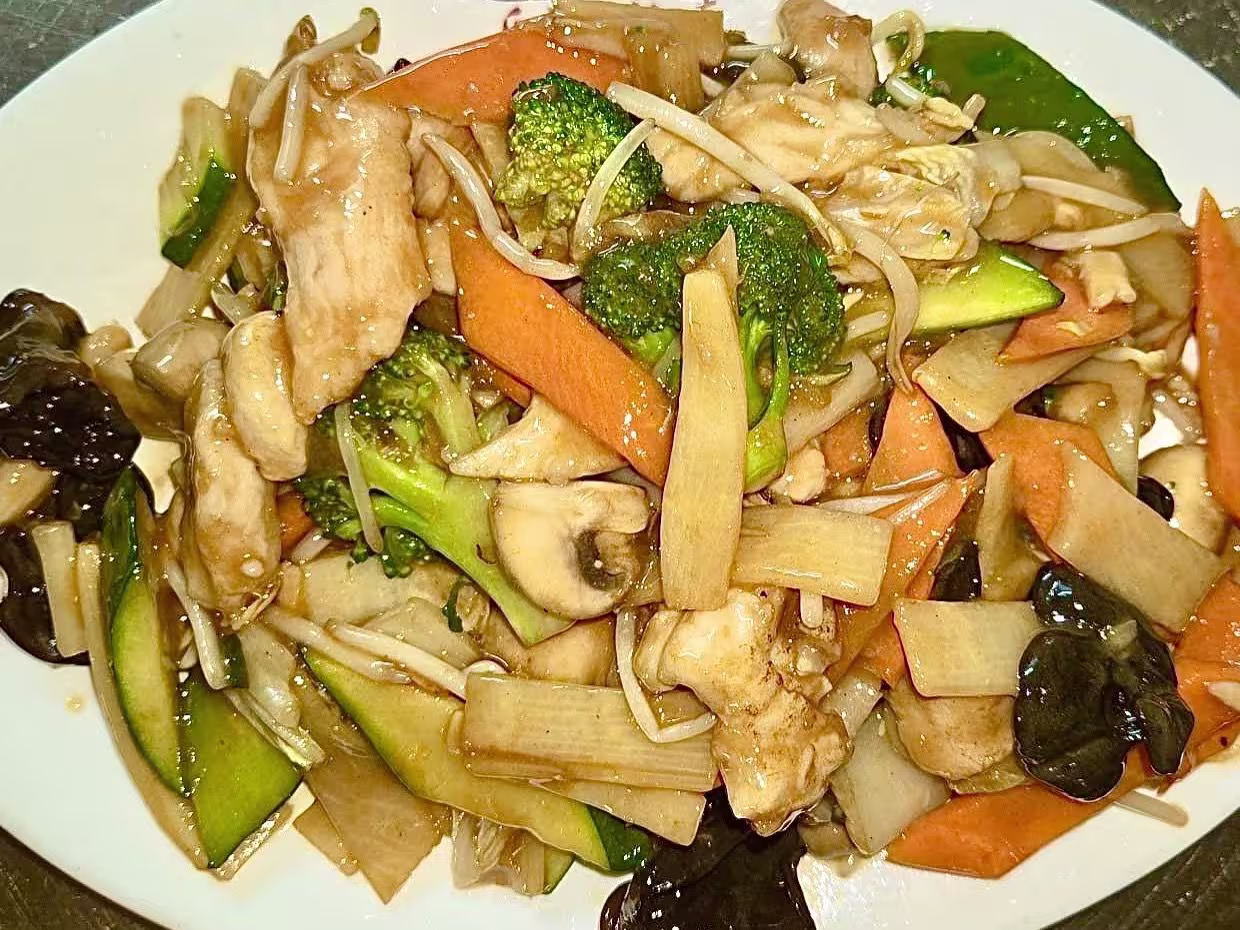 Hühnerfleisch Chop Suey