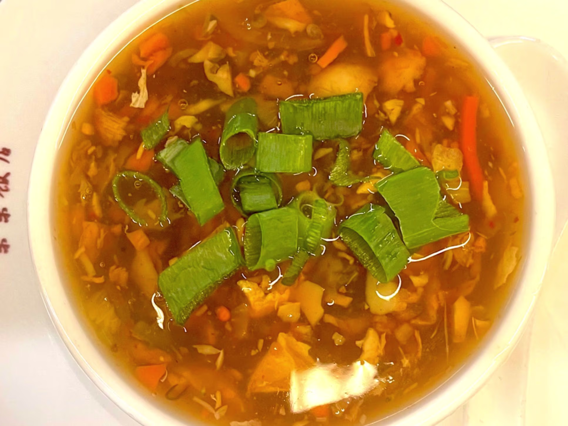 Sauer-scharfe Suppe