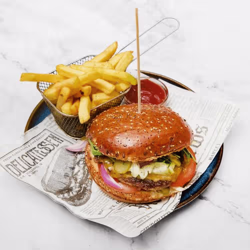 El Fuego Burger (scharf)