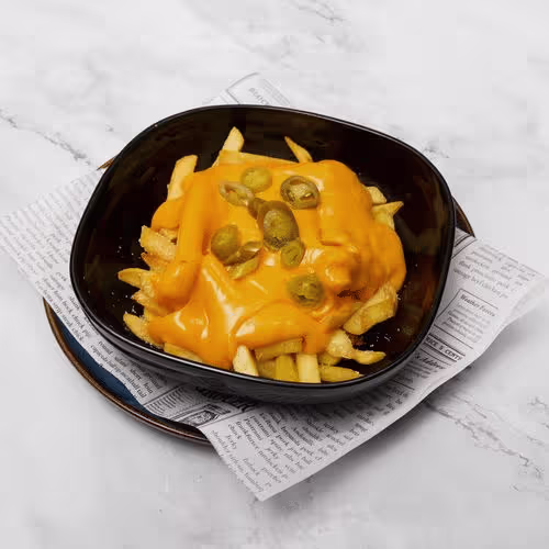 Pommes frites (scharf)