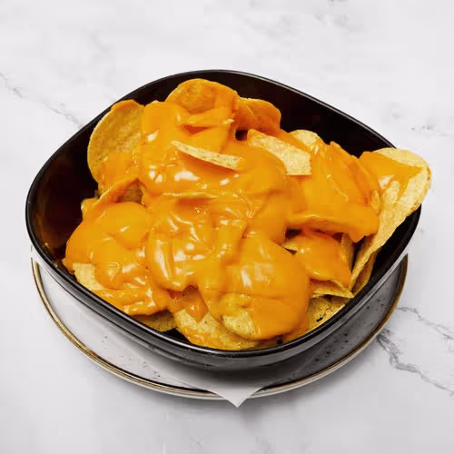 Nachos mit Cheddar